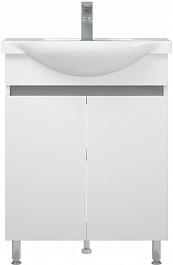Corozo Мебель для ванной Джуно 55 New белая – фотография-3